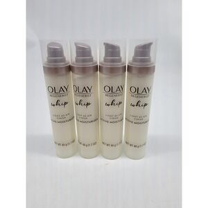 NEW Lot of 4 Olay Regenerist Whip Active Moisturizer 1.7 oz Light As Air‎ Finish